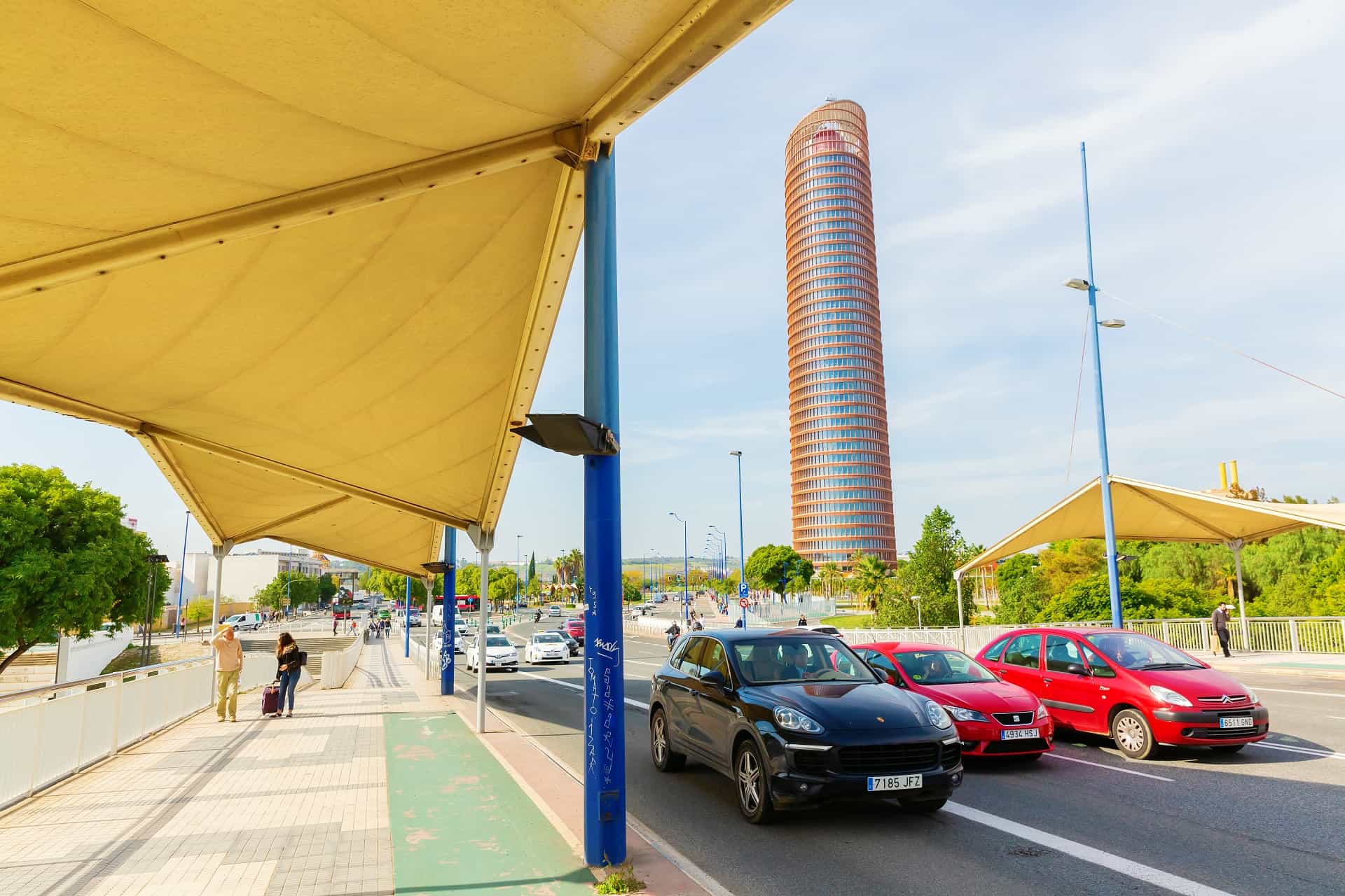 ou retirer voiture de location seville