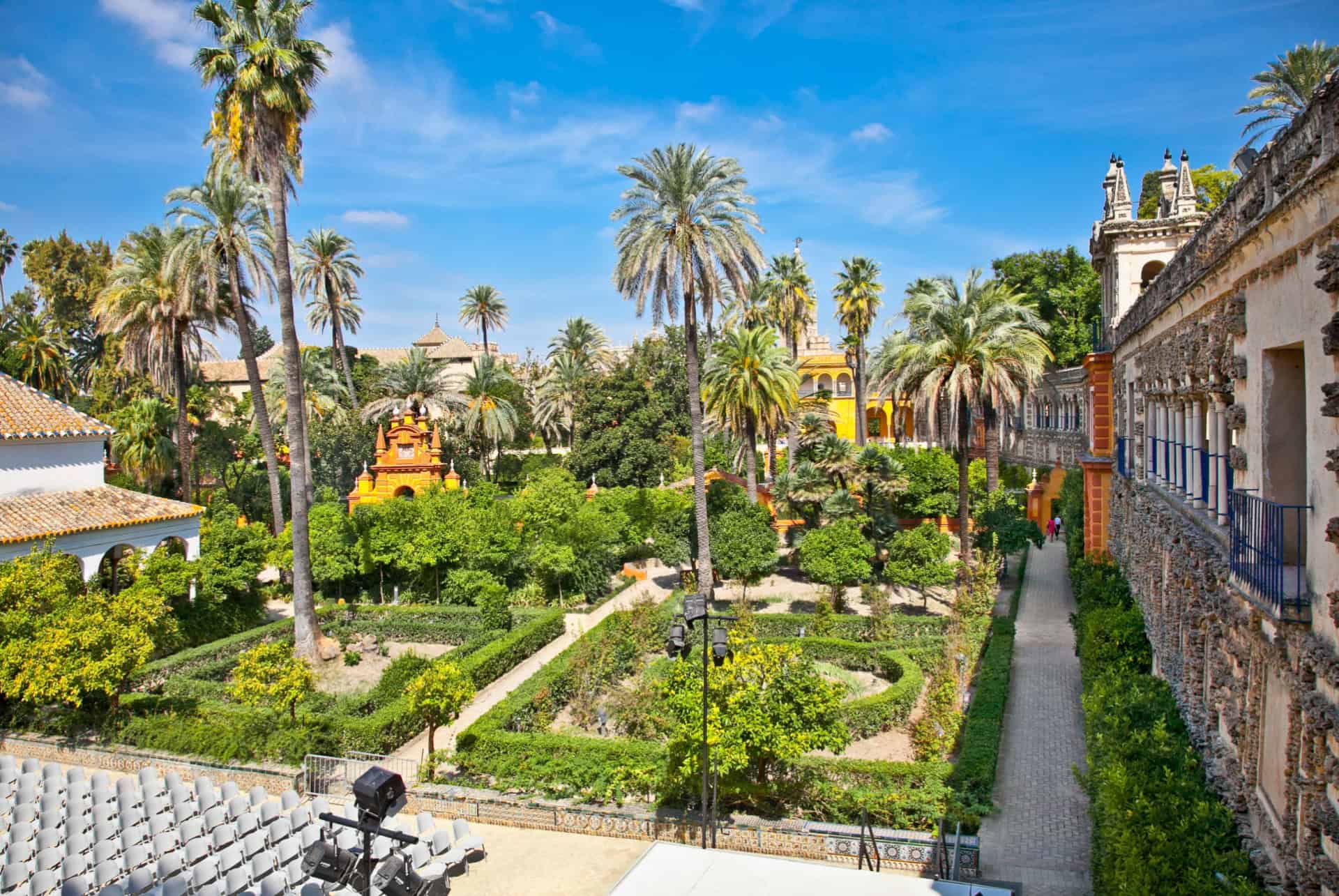 jardins alcazar de seville jardins alcazar de seville