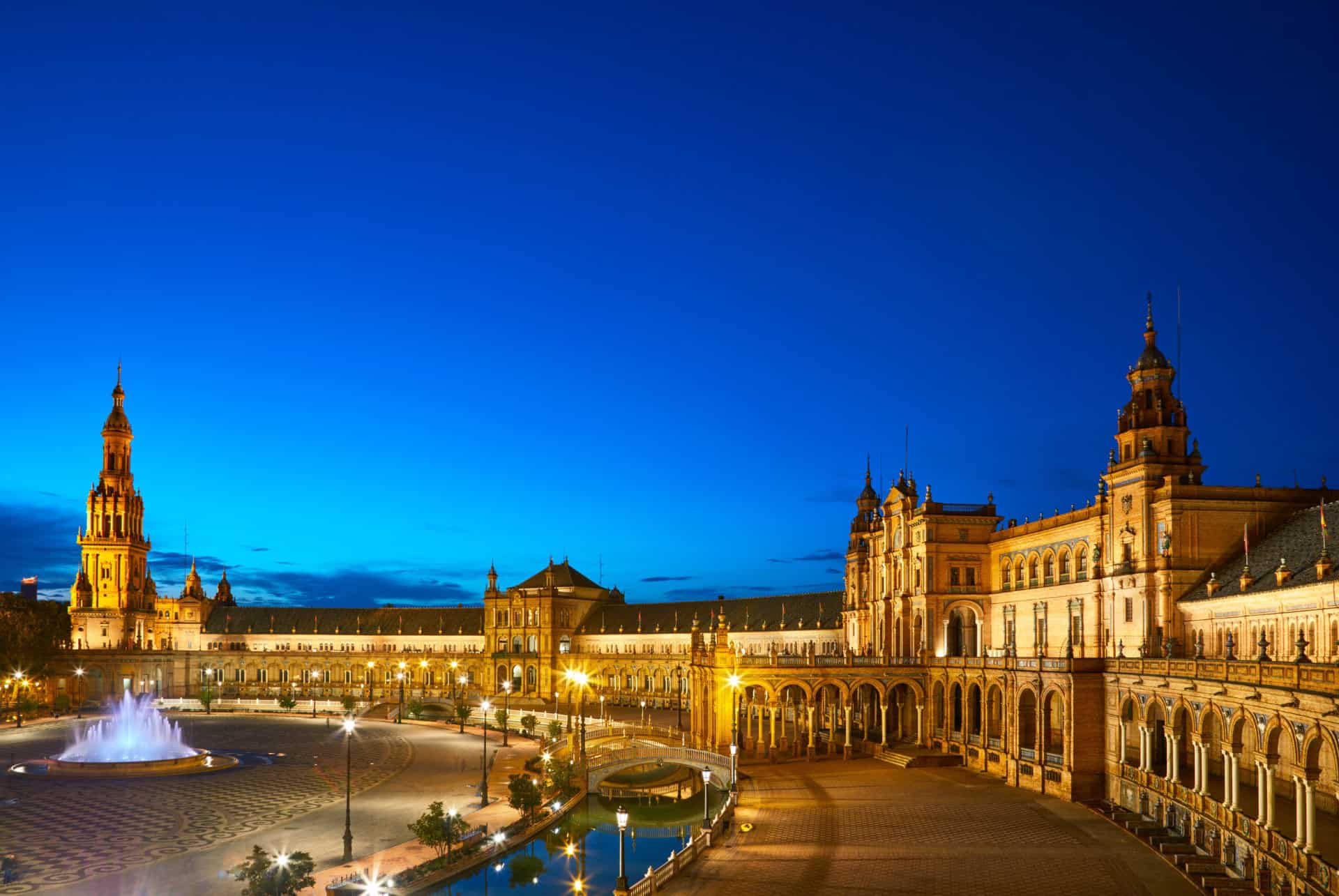 plaza de espana de nuit plaza de espana de nuit