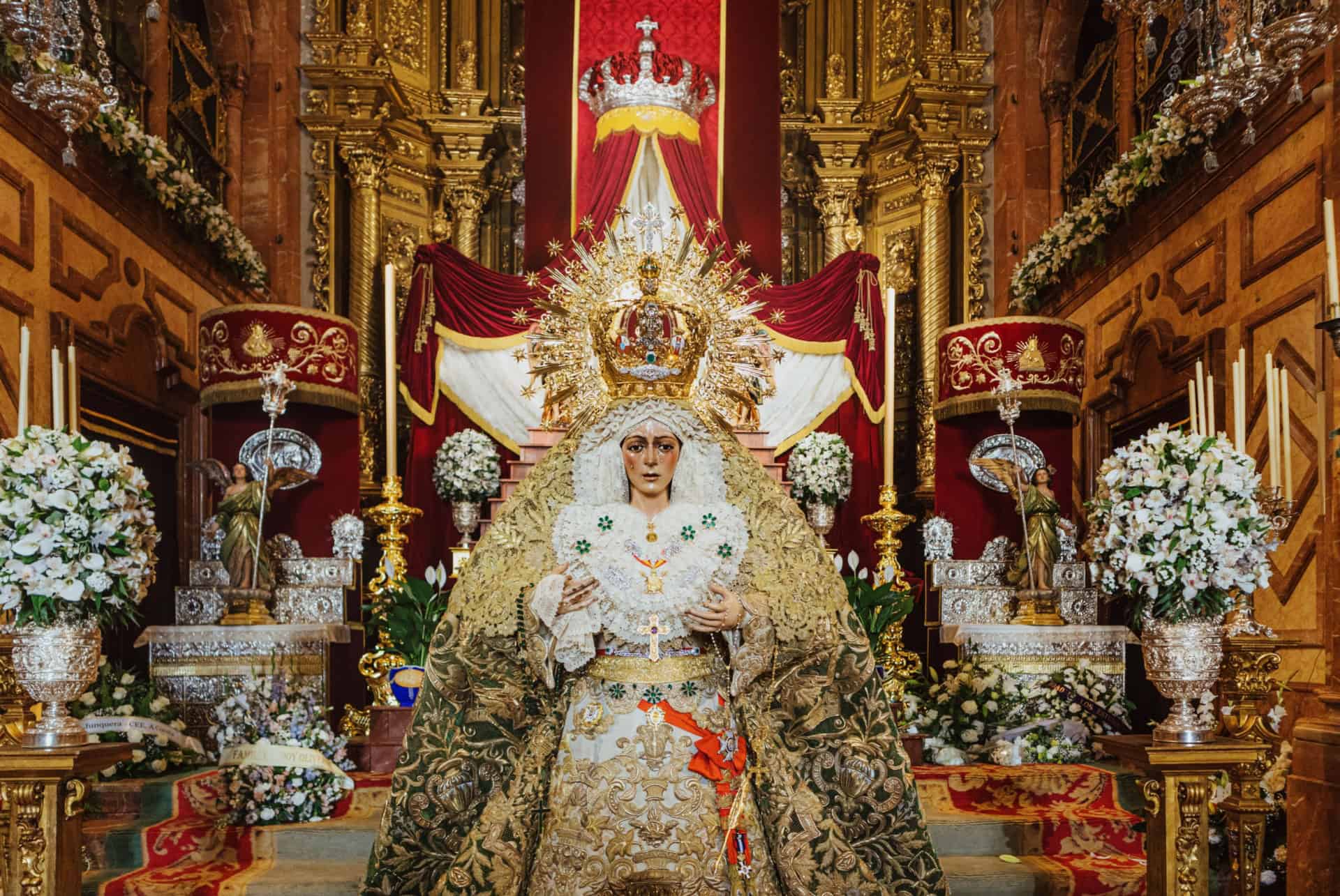 vierge basilique de la macarena vierge basilique de la macarena