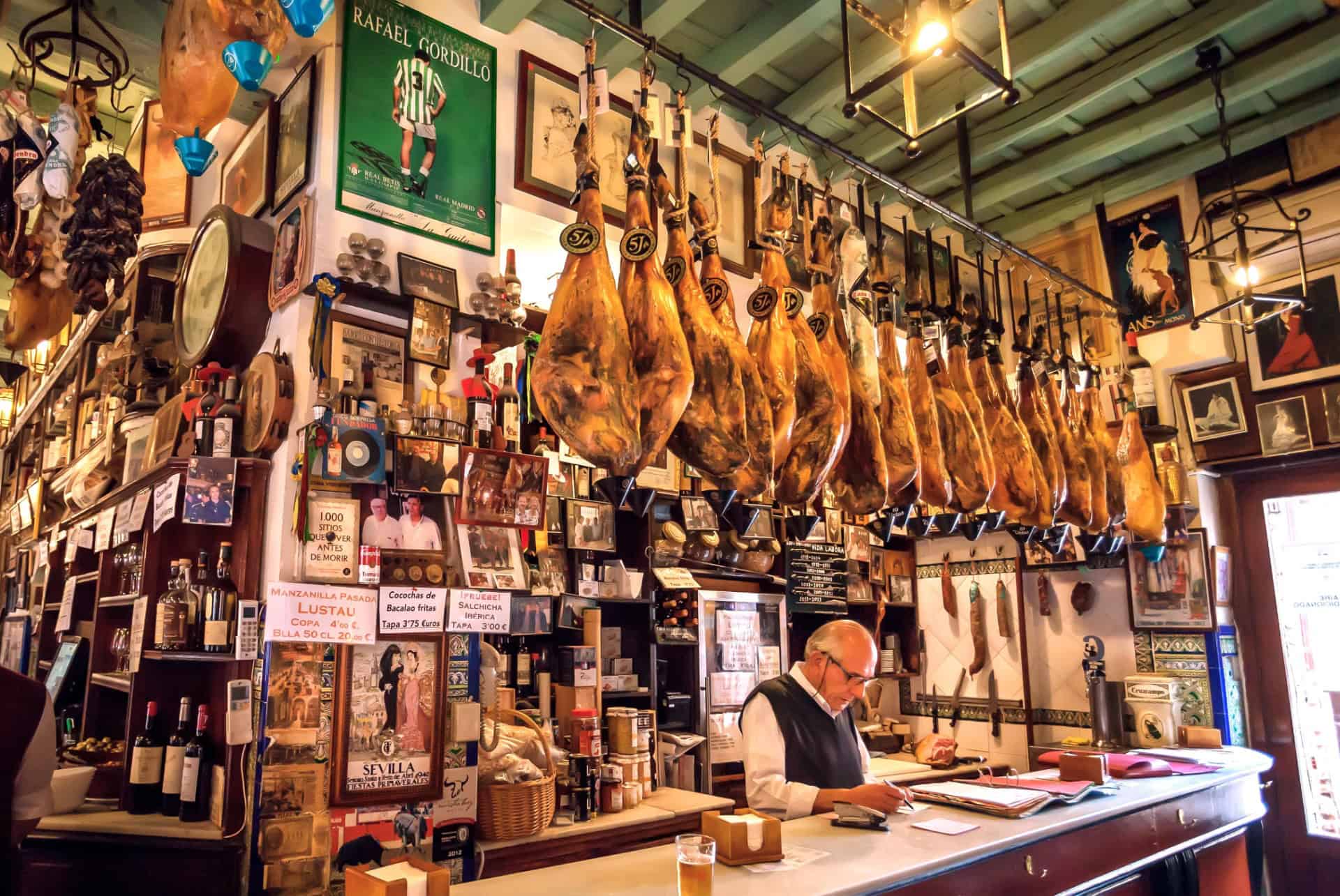 meilleurs bar à tapas de séville