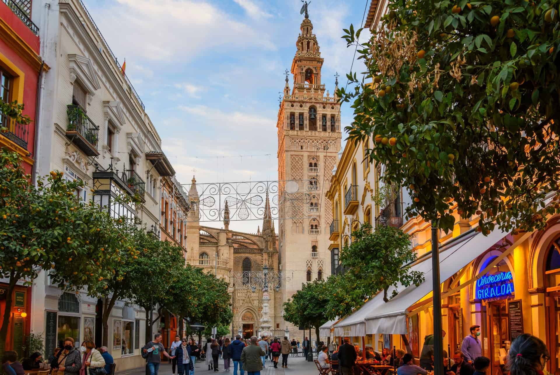 decouvrir seville en automne