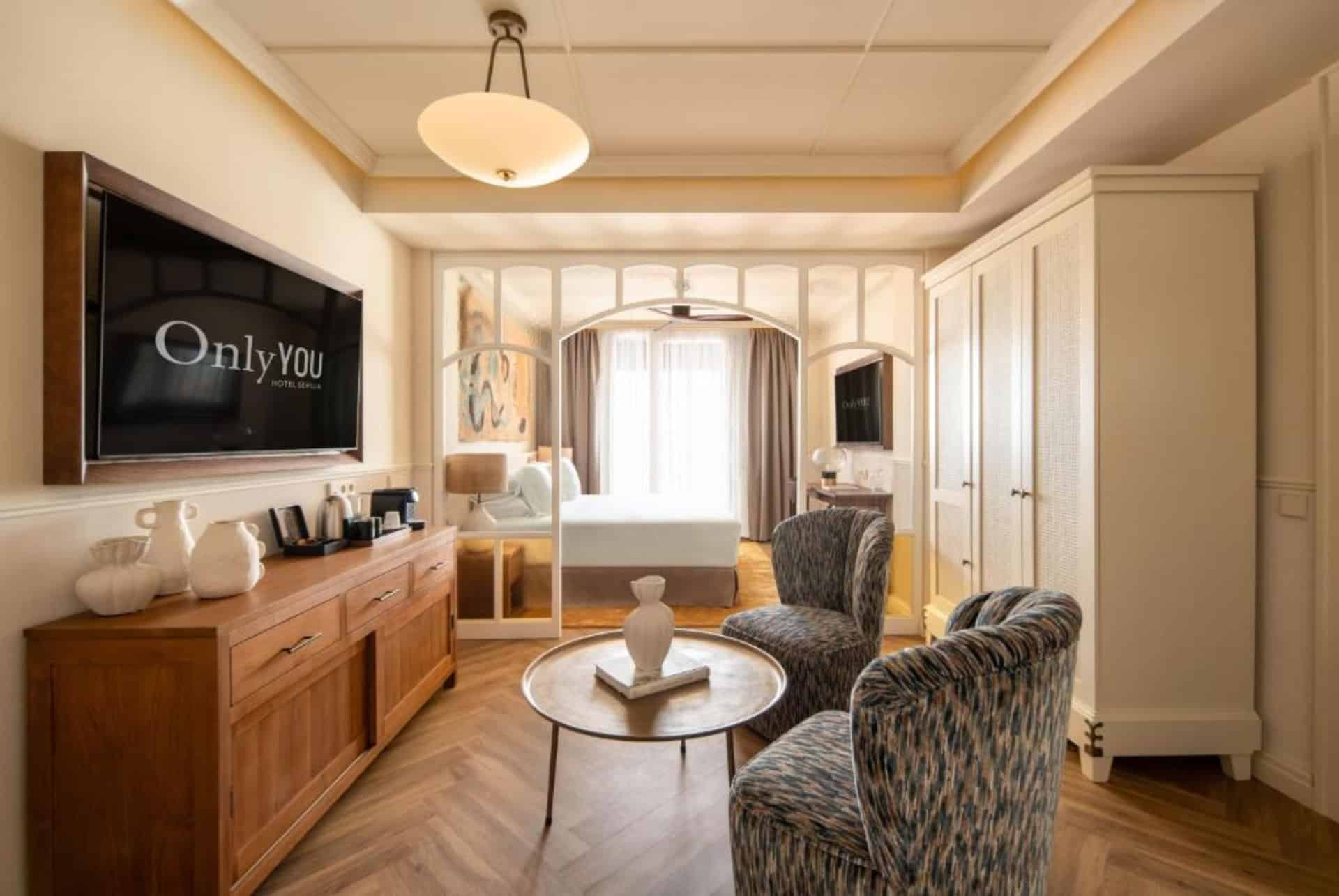 only you hotel sevilla chambre