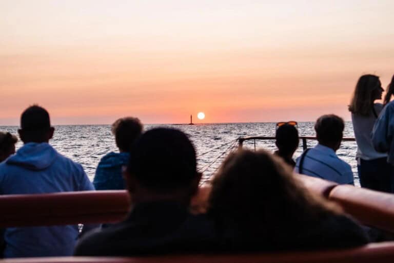 Croisière en catamaran au coucher de soleil à Cadix